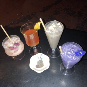 Wild Orange - Maneki Neko, A bit better bitter, Hold the boba and purple dragon - Cocktail Bars Near Me - Honolulu, Hawaii Wild Orange - Maneki Neko, A bit better bitter, Hold the boba and purple dragon - Cocktail Bars Near Me - Honolulu, Hawaii