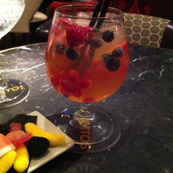 Cachitos - Cava Sangria with berries - Tapas Bars Near Me - Barcelona, B
