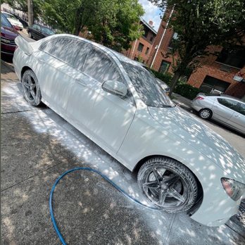 Sean’s Auto Spa - After picture with foam soap hand wash - Car Wash Near Me Sean’s Auto Spa - After picture with foam soap hand wash - Car Wash Near Me