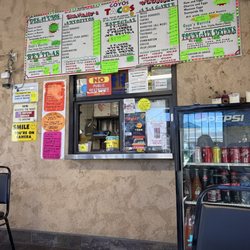 Menu and window to order