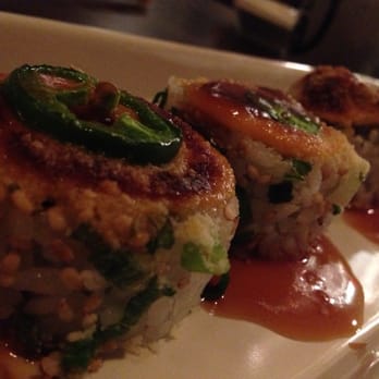 Kae Sushi - This is the jalapeño yaita rool! Deeeeeee freaking lishhhhh!!! - Sushi Bars Near Me - Coral Gables, Florida Kae Sushi - This is the jalapeño yaita rool! Deeeeeee freaking lishhhhh!!! - Sushi Bars Near Me - Coral Gables, Florida