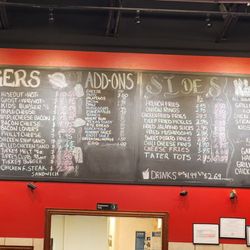 Hideout Burgers - Menu