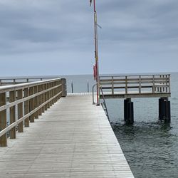 Smygehus Havsbad - Pier leading to sandy part of beach- be aware It's shallow!!!!