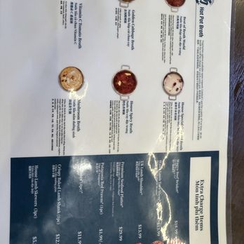 Happy Lamb Hot Pot - Menu - Chinese Near Me - Westminster, California
