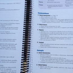 Horrible binding job. The cashier was nasty and said they always give a disclaimer that it won't be done right. Horrible binding job. The cashier was nasty and said they always give a disclaimer that it won't be done right.