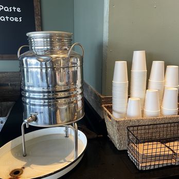 Urban Plates - Water station - New American Near Me - Long Beach, California Urban Plates - Water station - New American Near Me - Long Beach, California