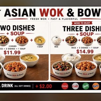 Asian Wok & Bowl - Lots of food for the $. - Ramen Near Me - Gambrills, Maryland