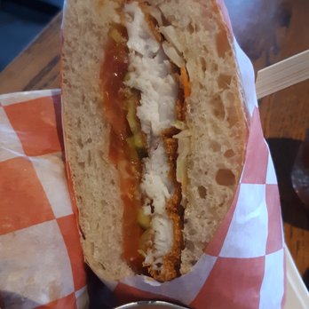Ida Claire - Catfish Po'boy ($15) - Southern Near Me - Addison, Texas