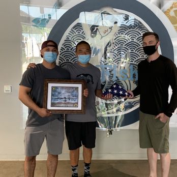 Sunh Fish - Flag I flew for the Suhn Fish crew on my 2020-2021 Afghanistan deployment. - Seafood Markets Near Me - Sacramento, California Sunh Fish - Flag I flew for the Suhn Fish crew on my 2020-2021 Afghanistan deployment. - Seafood Markets Near Me - Sacramento, California