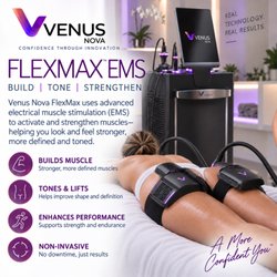 Atlas Bodyworks - FlexMax EMS uses targeted muscle stimulation to help tone, strengthen and define muscles- no workout, needles or downtime.