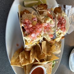 Sam Adams - Fish tacos