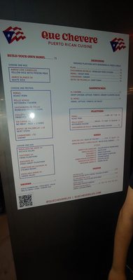 Menu photo 4 Que Chevere New York, NY