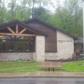 Parker Dam State Park - Visitor Center - Note that the room on the left with the windows is only offices and a class room. All cabin keys are on the right side. - Parks Near Me - Penfield, Pennsylvania Parker Dam State Park - Visitor Center - Note that the room on the left with the windows is only offices and a class room. All cabin keys are on the right side. - Parks Near Me - Penfield, Pennsylvania