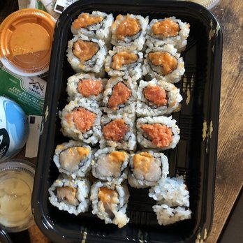 Flame - Spicy Tuna Roll, Spicy Salmon Roll, and White Tuna Escolar - Sushi Bars Near Me - New York, New York