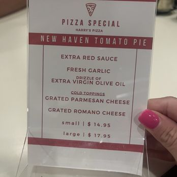 Harry's Pizza - New haven style info - Pizza Near Me - Canonsburg, Pennsylvania