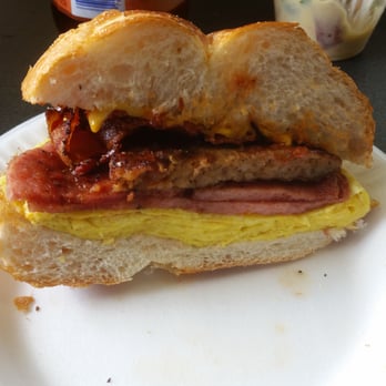 Bagel Bazaar Deli Gril & Catering - Belly buster - Bagels Near Me - Piscataway, New Jersey