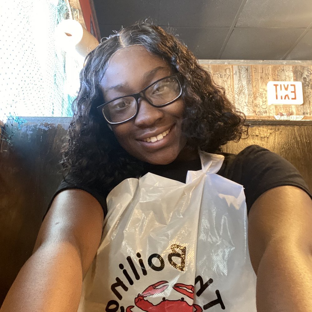The Boiling Crab - Me in my bib - Cajun/Creole Near Me - Dallas, Texas The Boiling Crab - Me in my bib - Cajun/Creole Near Me - Dallas, Texas