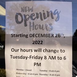 Peak Allergy - New hours start 12/26