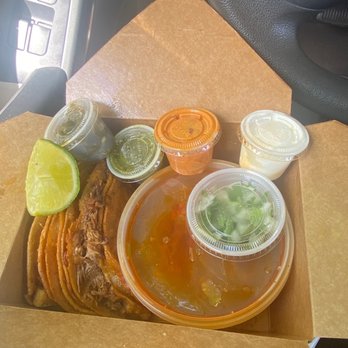 Ruben's - Brooklyn - 3 Barbacoa Tacos - Tacos Near Me - Brooklyn, Maryland