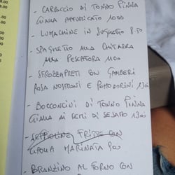 Osteria Settecentro - Menù del giorno