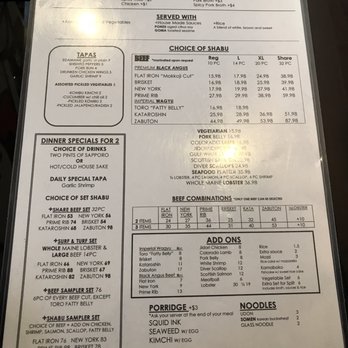 Mokkoji - Menu - Japanese Near Me - Irvine, California