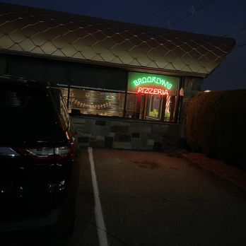 Brooklyn's Brick Oven Pizzeria - a car parked in front of the restaurant - Pizza Near Me - Hackensack, New Jersey
