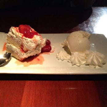Winston's Grille - Strawberry shortcake with requested vanilla ice cream instead of strawberry- so delicious! - American Near Me - Raleigh, North Carolina Winston's Grille - Strawberry shortcake with requested vanilla ice cream instead of strawberry- so delicious! - American Near Me - Raleigh, North Carolina