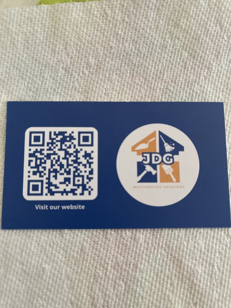 Slide of JDG multiservices solutions