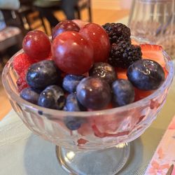 Charlotte's Rose Inn - Fresh fruit varied daily.