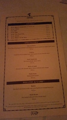 Menu photo 8 Tornado Steak House Madison, WI
