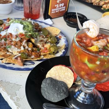 El Torito - NACHOS SUPREMOS - SHREDDED CHICKEN, SHRIMP COCKTAIL - Mexican Near Me - Riverside, California El Torito - NACHOS SUPREMOS - SHREDDED CHICKEN, SHRIMP COCKTAIL - Mexican Near Me - Riverside, California