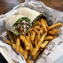 The Bennett - Buffalo chicken Caesar wrap