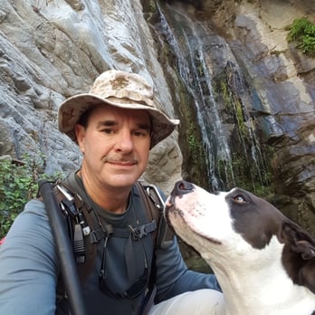 The Sunset Ridge Trail - Sammy and I at the Millard Waterfall - Hiking Near Me - Altadena, California The Sunset Ridge Trail - Sammy and I at the Millard Waterfall - Hiking Near Me - Altadena, California