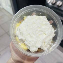 Pin-Up Pastries - Banana bread bread pudding