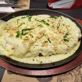 Quinto Cheers - A milanesa with cheese, walnuts and parsley! - Bars Near Me - Santiago, RM Quinto Cheers - A milanesa with cheese, walnuts and parsley! - Bars Near Me - Santiago, RM
