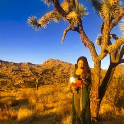 Energy Charging/ Healing By Mie - Recharging her sound instruments in Joshua Tree