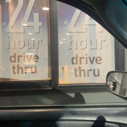 McDonald's - Bathroom at the drive thru. I'm scared