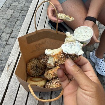 PopUp Bagels - Rip, dip and enjoy - Coffee & Tea Near Me - Charlotte, North Carolina PopUp Bagels - Rip, dip and enjoy - Coffee & Tea Near Me - Charlotte, North Carolina