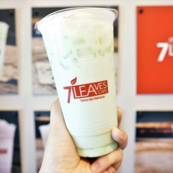 7 Leaves Cafe - 7 Leaves Mung Bean Milk Tea. - Coffee & Tea Near Me - Alhambra, California 7 Leaves Cafe - 7 Leaves Mung Bean Milk Tea. - Coffee & Tea Near Me - Alhambra, California