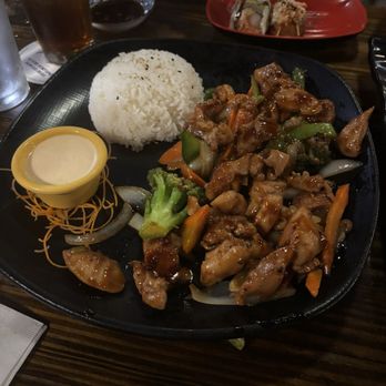 Kai Sushi and Sake Bar - Hibachi chicken. Comes with side salad with awesome ginger dressing. - Japanese Near Me - Raleigh, North Carolina Kai Sushi and Sake Bar - Hibachi chicken. Comes with side salad with awesome ginger dressing. - Japanese Near Me - Raleigh, North Carolina