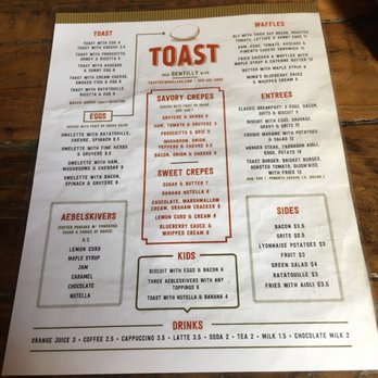 Toast - Menu - Breakfast & Brunch Near Me - New Orleans, Louisiana