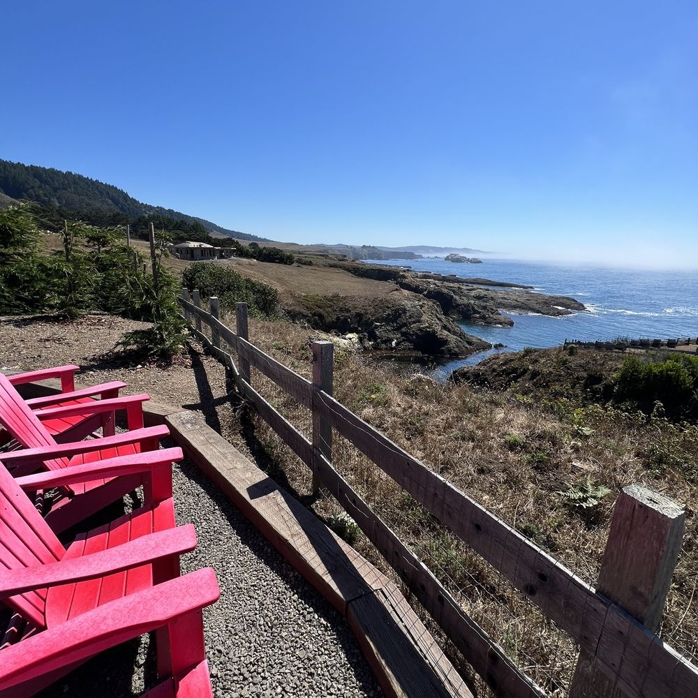 Ocean view seating Ocean view seating