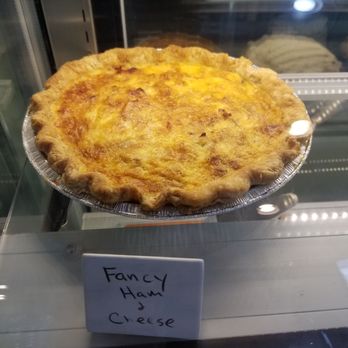 Partial to Pie - Quiche in the case - Cafes Near Me - Dayton, Ohio
