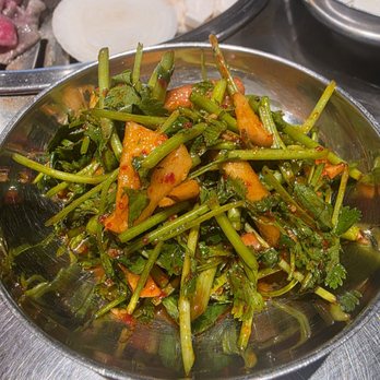 Mountain San BBQ - Cilantro banchan - Barbeque Near Me - Los Angeles, California Mountain San BBQ - Cilantro banchan - Barbeque Near Me - Los Angeles, California