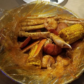 Mr. & Mrs Crab - $40 potatoes, crab, shrimp & lobster combo. Every delicious at a good price. - Seafood Near Me - Bradenton, Florida