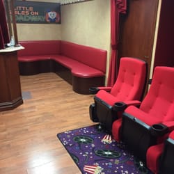Little Smiles On Broadway - Movie theater in the waiting room. Love it