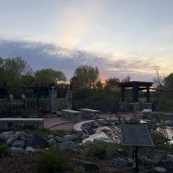 Millennium Garden - Sunset at the garden
