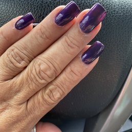 Beautiful Purple polish. Beautiful Purple polish.