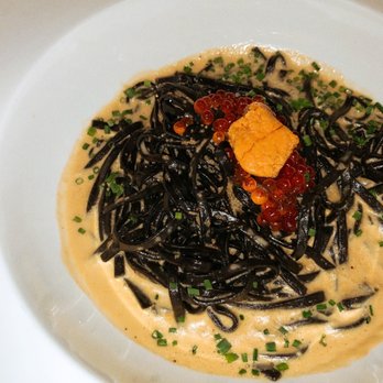 Robata Wasa - Squid Ink Uni Pasta - Sushi Bars Near Me - Irvine, California Robata Wasa - Squid Ink Uni Pasta - Sushi Bars Near Me - Irvine, California