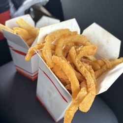 Onion rings/strings